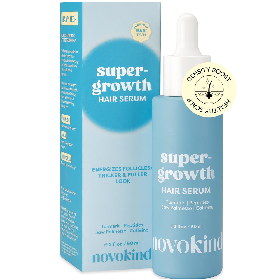 NOVOKIND front packaging showing clean serum benefits