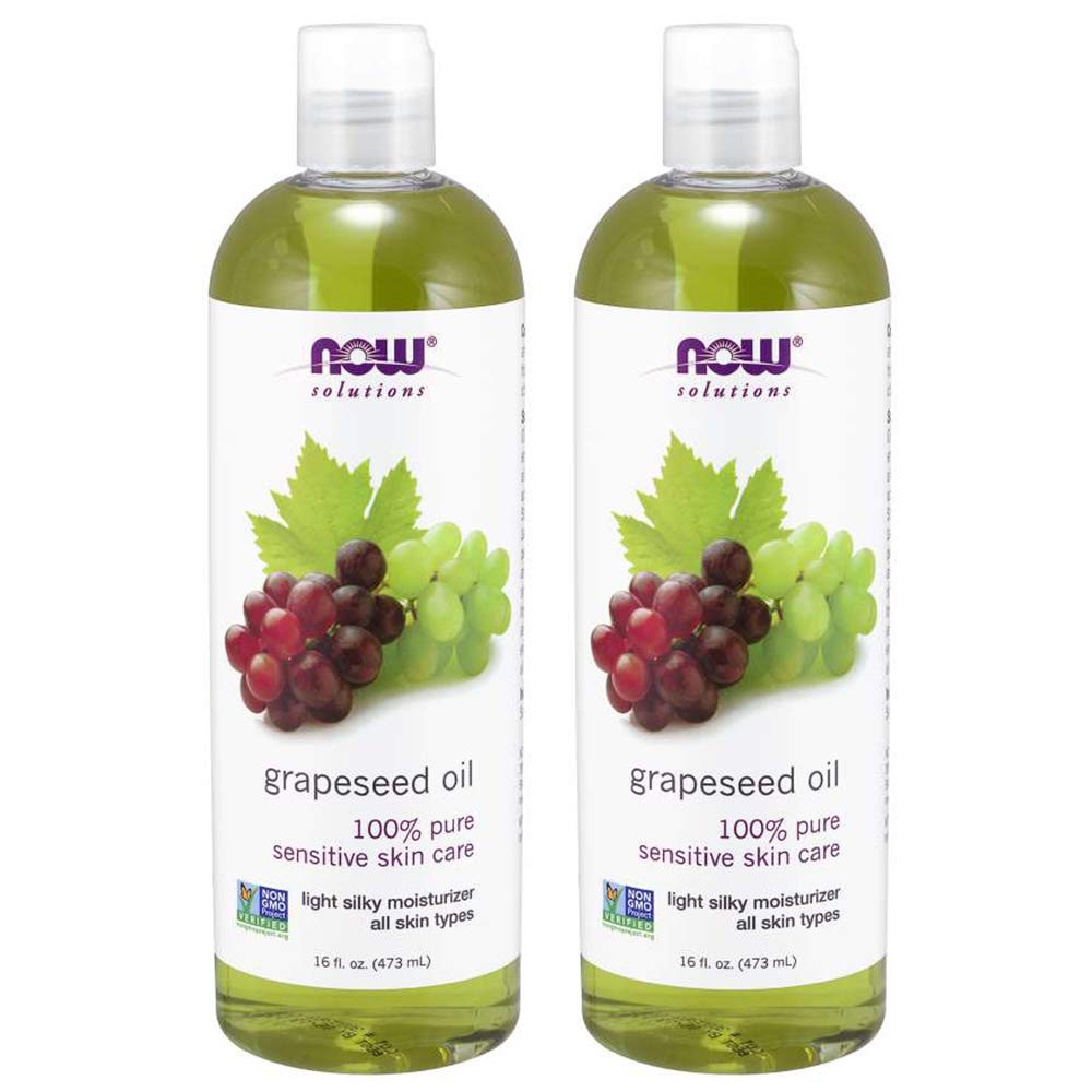 NOW Foods front packaging showing two 16 oz bottles and brand clarity benefits