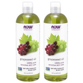 NOW Foods front packaging showing two 16 oz bottles and brand clarity benefits