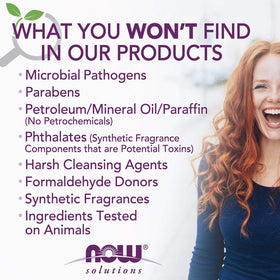NOW Foods oil on hand demonstrating smooth application and moisturization benefit