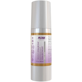 NOW Foods front packaging showing 1-ounce serum and benefits