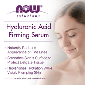 NOW Foods close-up of serum texture highlighting lightweight hydration