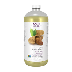 NOW Foods front packaging showing 32-ounce bottle and brand benefits