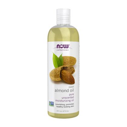 NOW Foods front bottle view showing product and eco-friendly packaging benefit