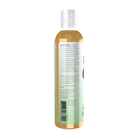 NOW Foods jojoba pour spout detail demonstrating easy dispensing