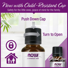 NOW Foods peppermint oil used in diffuser showing fragrant room refresh benefit