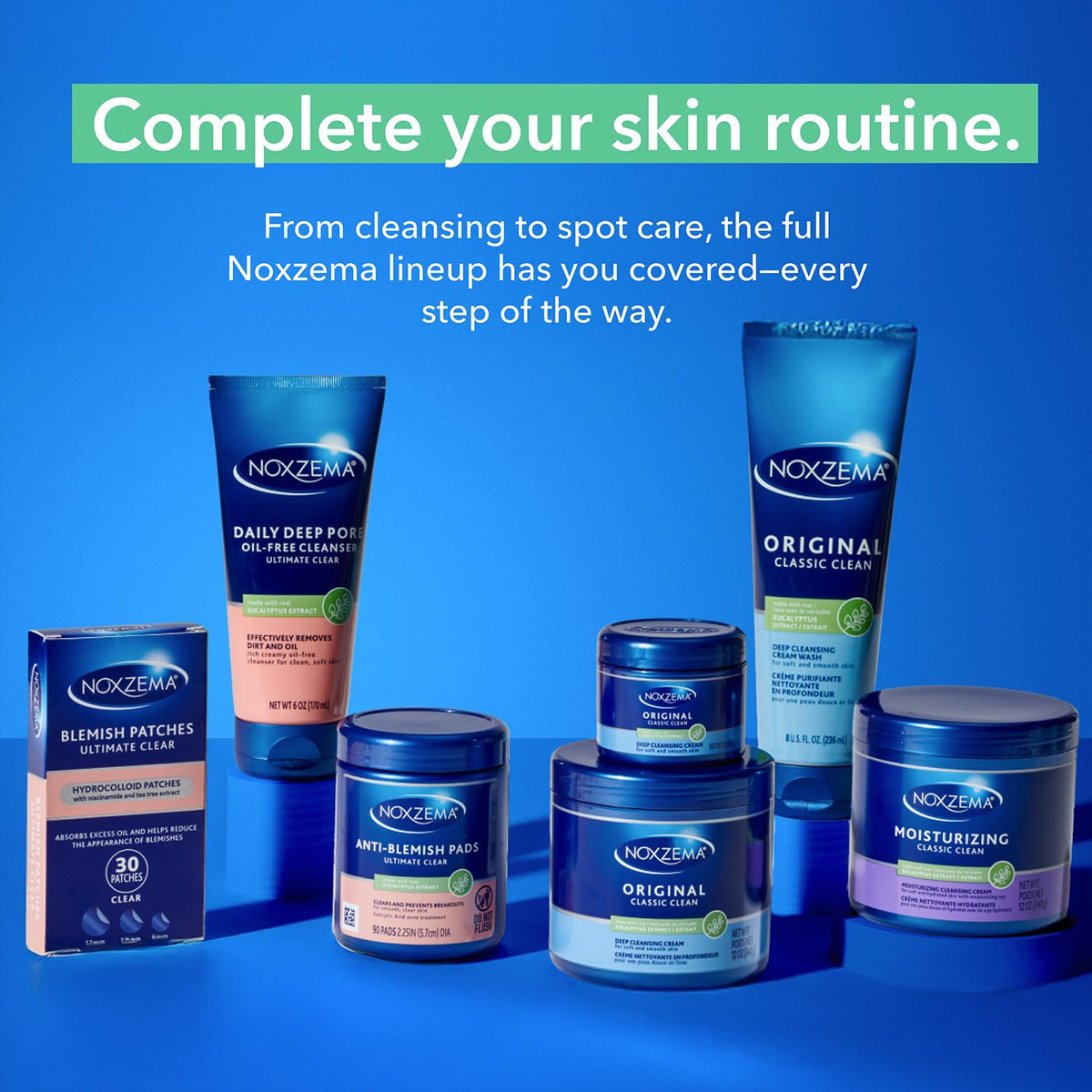 Noxzema after wash refreshed skin lifestyle showing invigorated appearance