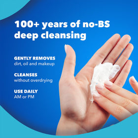 Fresh eucalyptus leaves and Noxzema emphasizing real eucalyptus extract