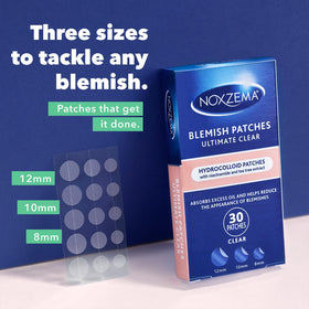 Noxzema niacinamide and tea tree graphic highlighting balancing benefit