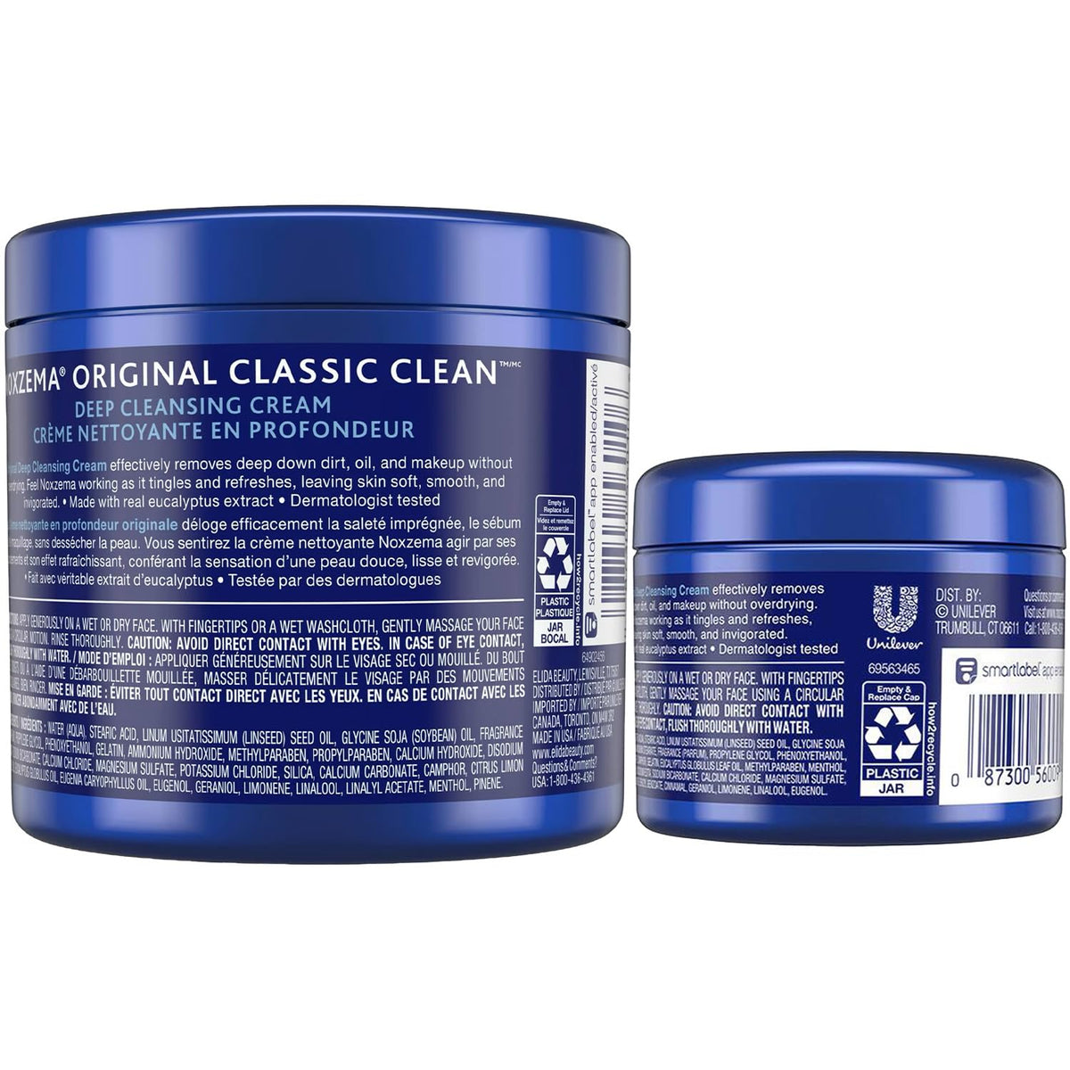 Noxzema 2oz travel jar front view for convenient on‑the‑go use