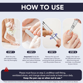 NQINQI product texture on nail surface, shows smooth conditioning benefit