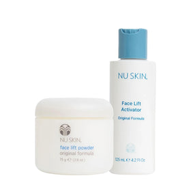 Nu Skin front packaging showing product and brand benefits