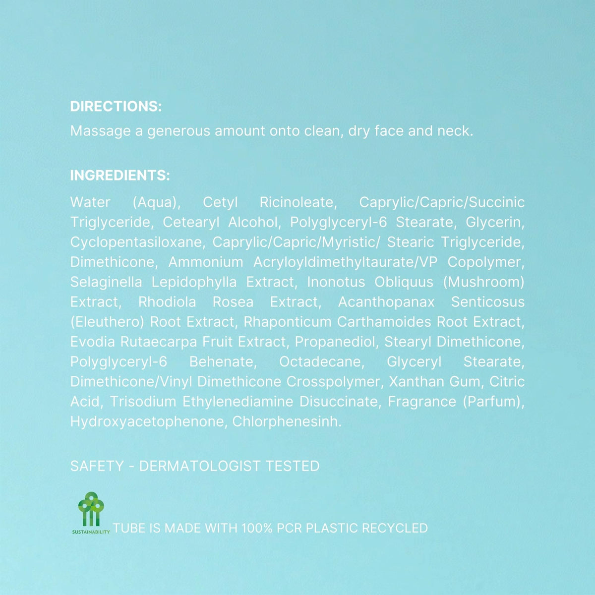 Nu Skin cream in bedroom routine setting, conveys restorative overnight hydration