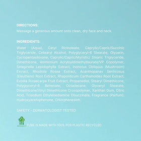 Nu Skin cream in bedroom routine setting, conveys restorative overnight hydration
