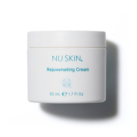 Nu Skin front packaging showing jar and label, conveys trusted hydration