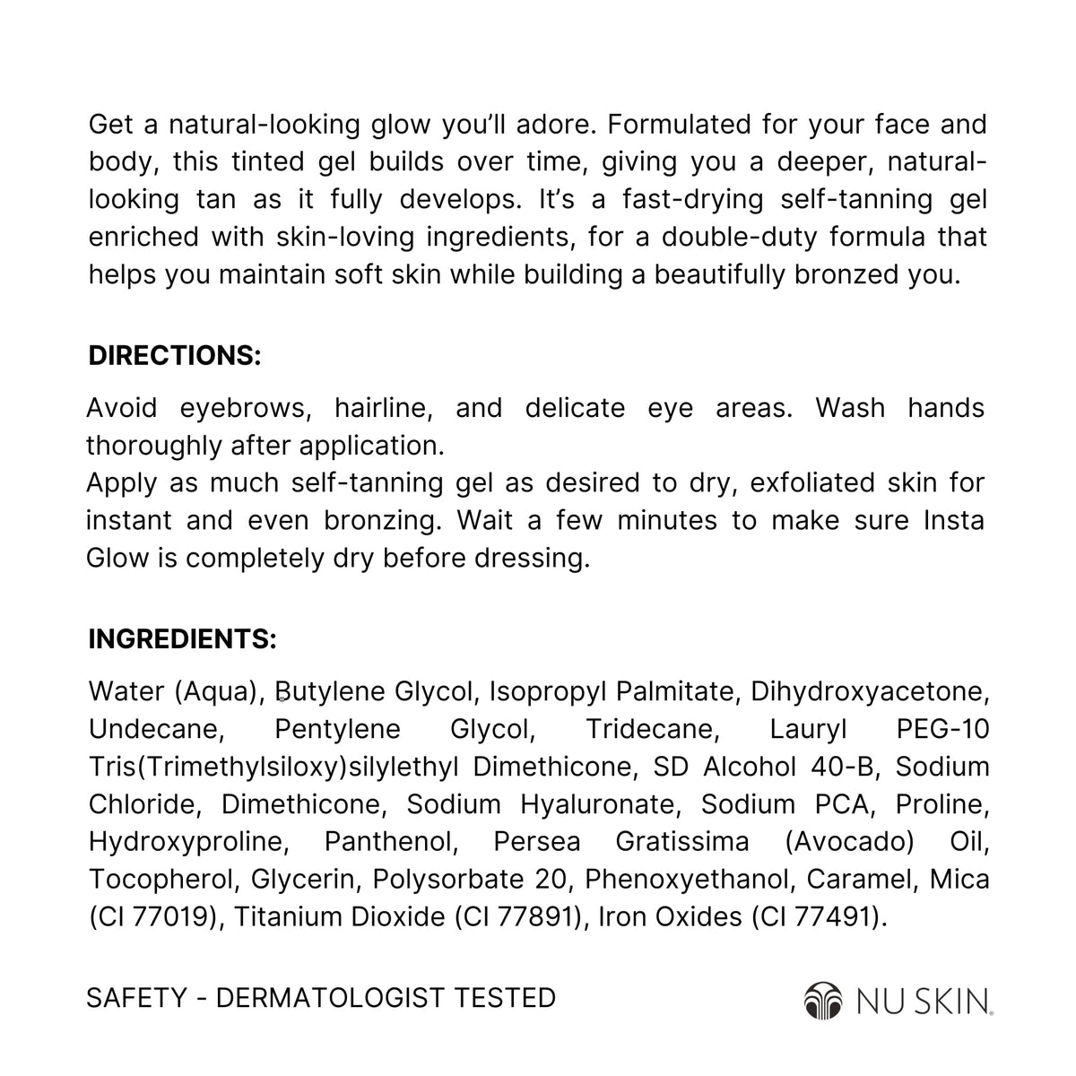 Person wearing summer outfit after Nu Skin Sunright application for natural glow