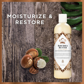 Nubian Heritage close-up of creamy texture highlighting hydrating shea benefits