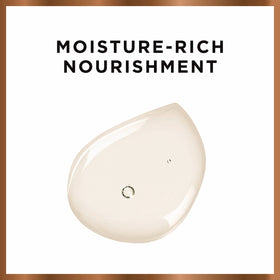 Nubian Heritage label detail listing raw shea butter and soy milk ingredients