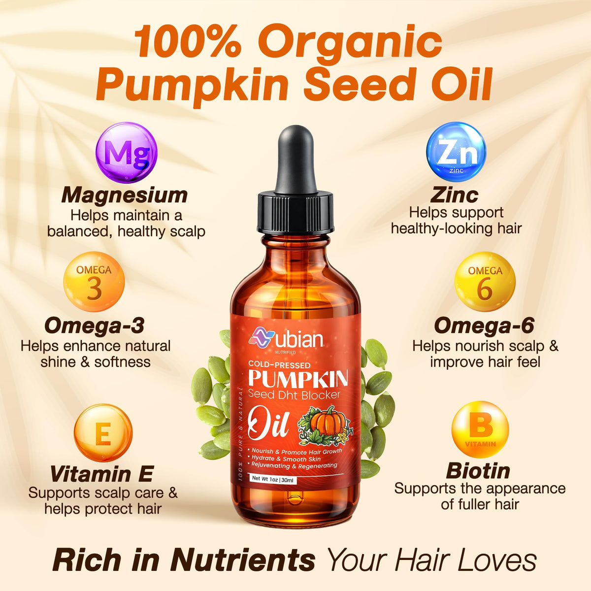 Nubian Nutrified scalp application demonstrating targeted nourishment