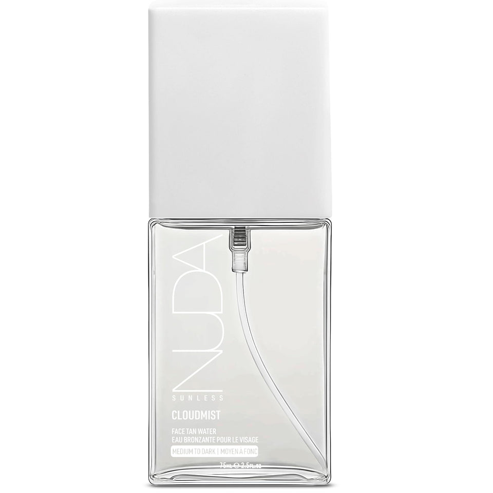 Nuda front packaging showing clean bottle and label for quick identification and trust