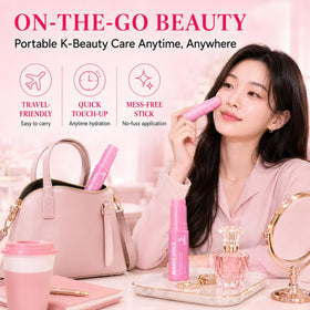 NUDENTA neck application in lifestyle setting for smooth hydrated skin