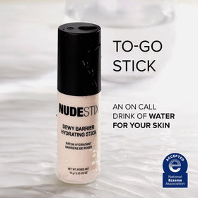 Nudestix open hydrating stick revealing balm tip for precise targeted application benefit
