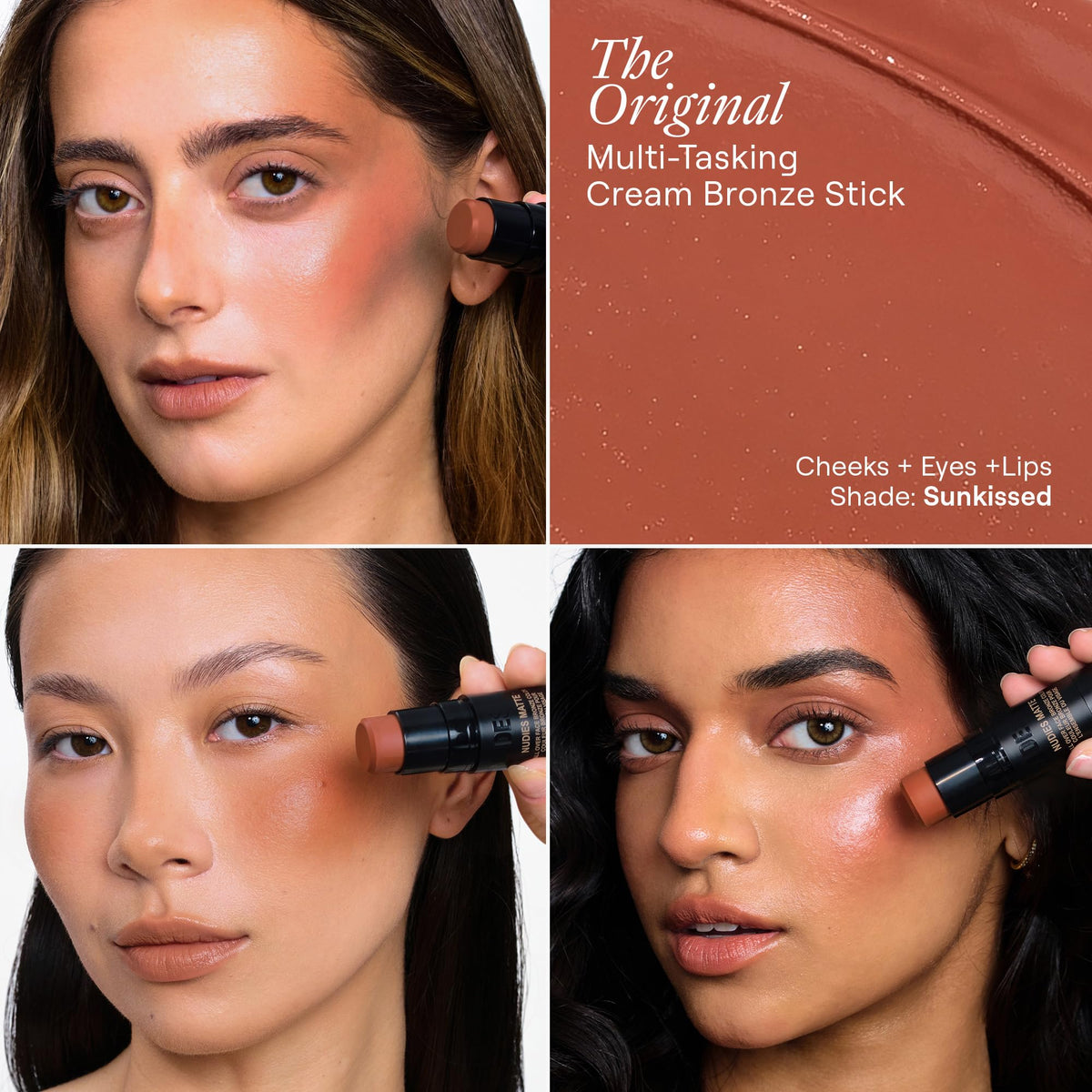 Nudestix built-in brush detail highlighting blending convenience benefit