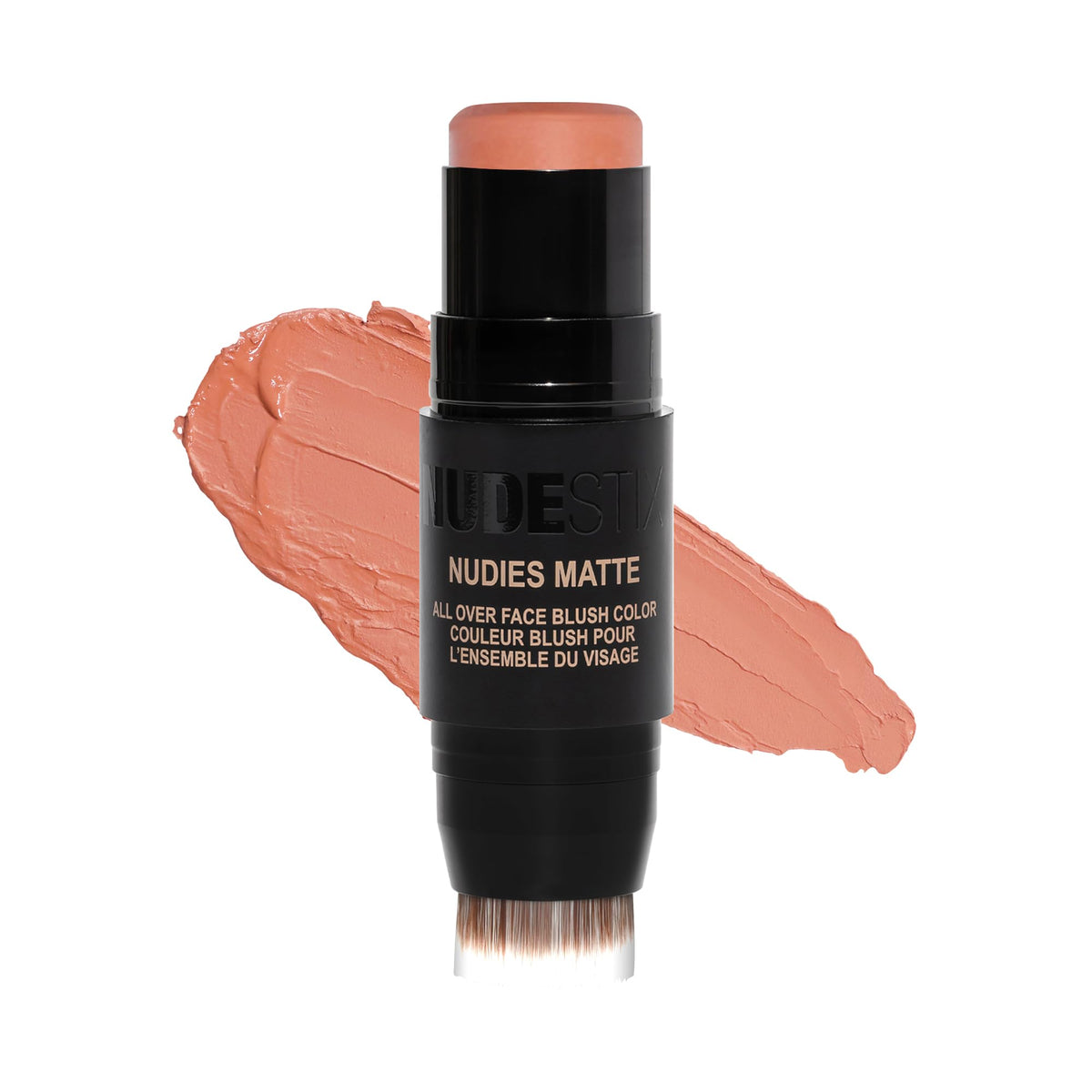 Nudestix front packaging showing shade In The Nude and compact convenience