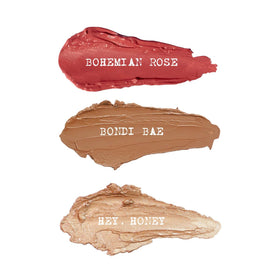 Nudestix cream stick tips close-up showing smooth texture for effortless blending