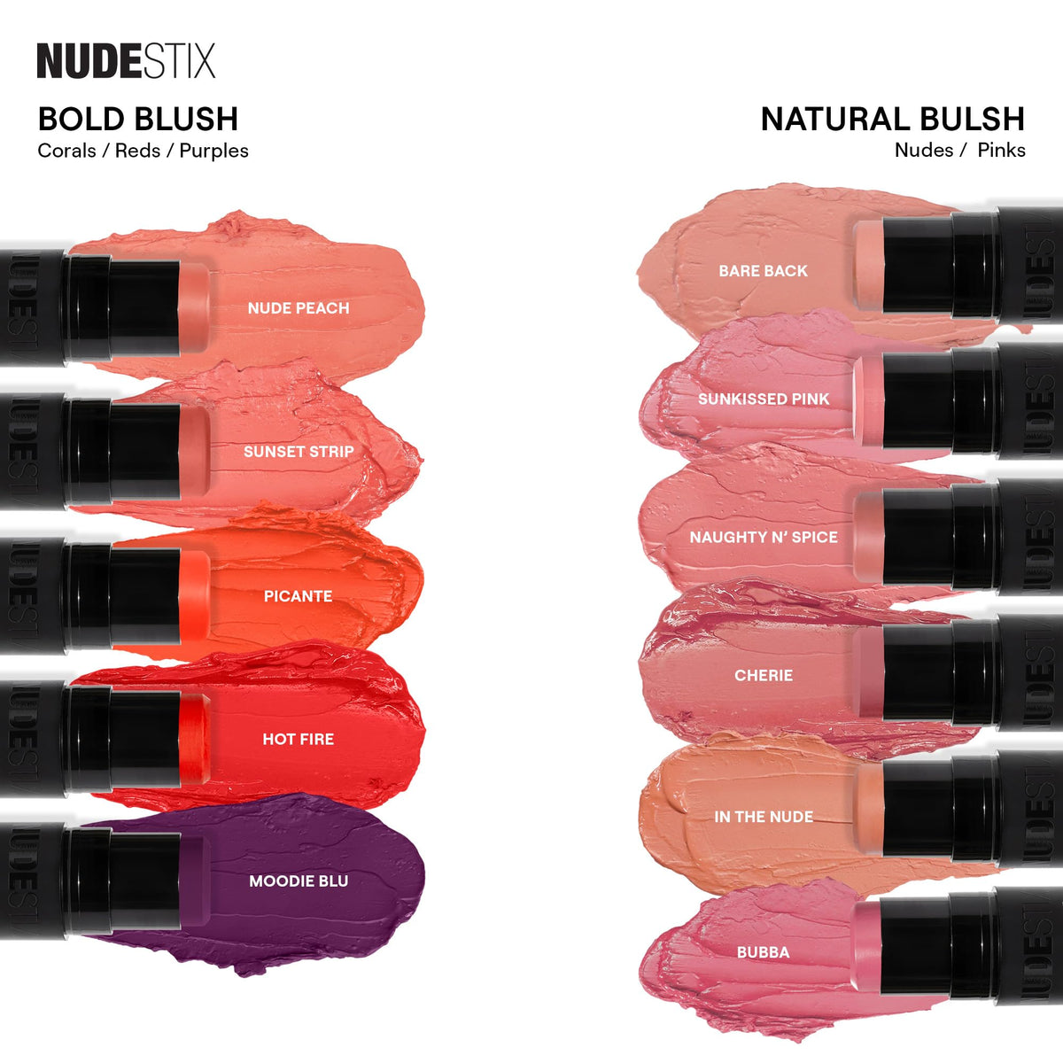 Nudestix Nudies travel lifestyle flatlay for quick on-the-go application