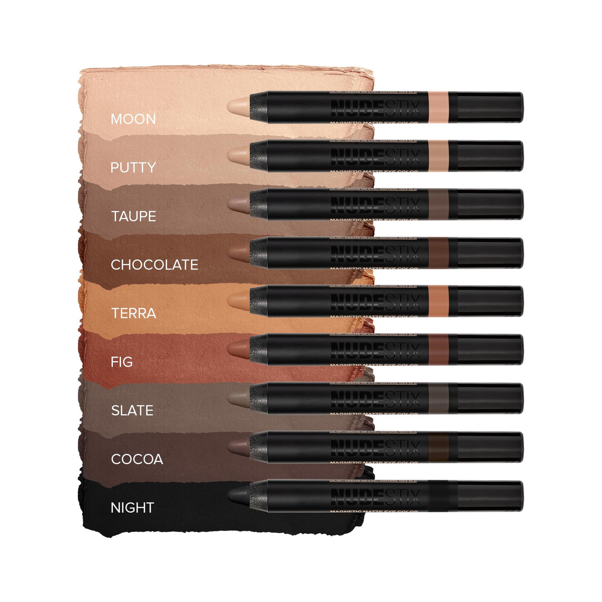 Nudestix on vanity styled scene showing quick everyday application