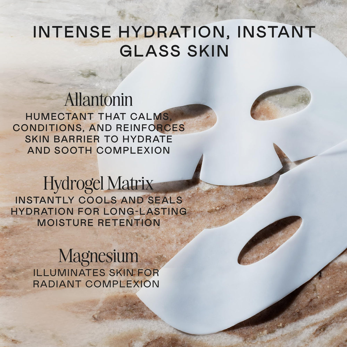NuFACE close-up hydrogel texture highlighting cooling hydration