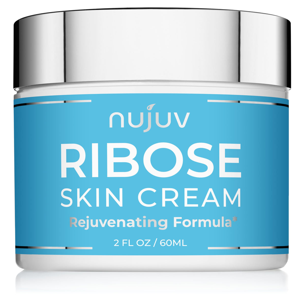 nuJuv front packaging showing 2 oz tube and product benefits