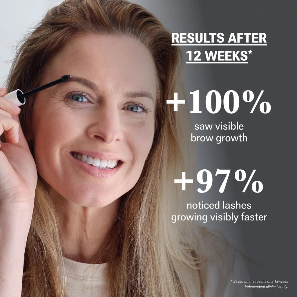 NULASTIN brow serum brush detail demonstrating controlled brow shaping