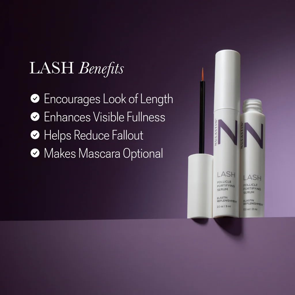 NULASTIN ingredient label close-up showcasing elastin renewal ingredient