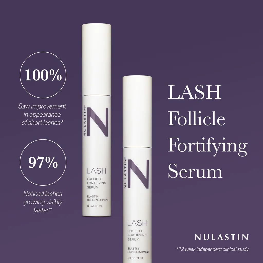 NULASTIN clear serum drop showing lightweight texture for easy absorption