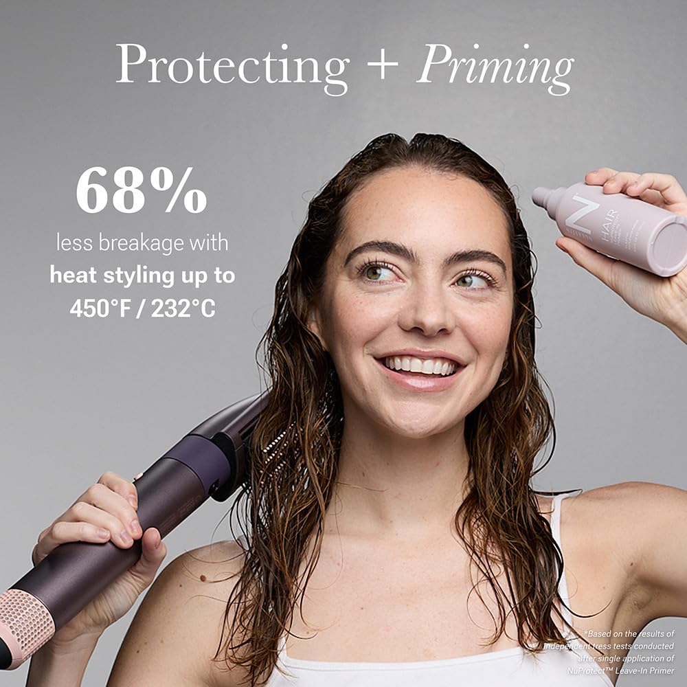 NULASTIN close-up on hair strand texture for smoother finish