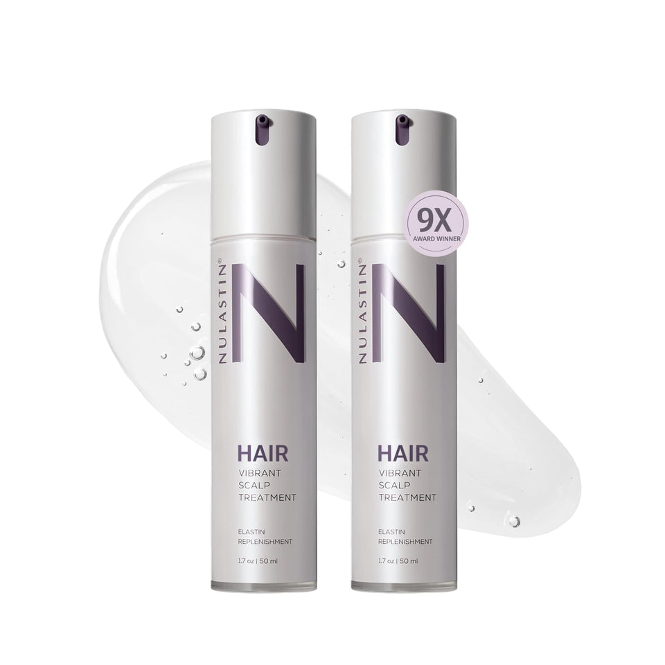 NULASTIN front packaging showing serum bottles and benefits
