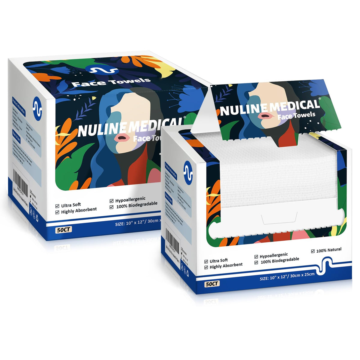Nuline Medical front packaging showing two boxes and count benefits