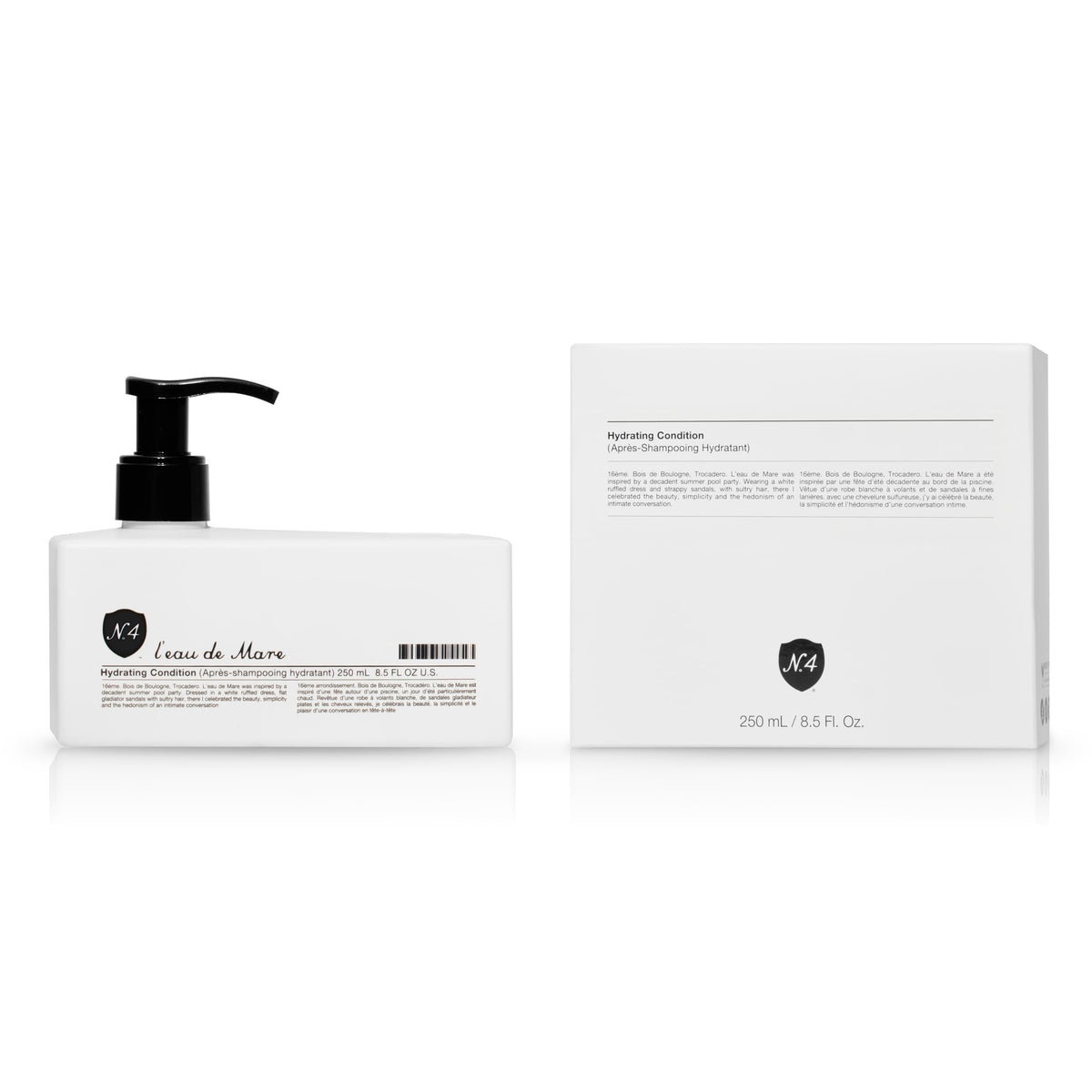 Number 4 front packaging showing bottle and label for easy identification and trust