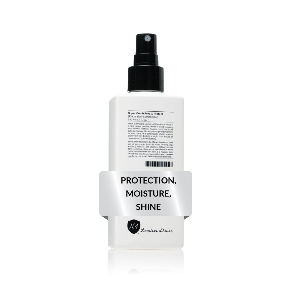 Number 4 front bottle packaging showing label and size, highlighting multi-benefit use