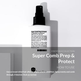 Number 4 mist on hair texture illustrating lightweight finish and visible smoothness