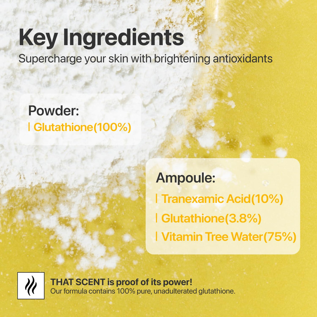 numbuzin applying ampoule to cheek demonstrating targeted spot care benefit