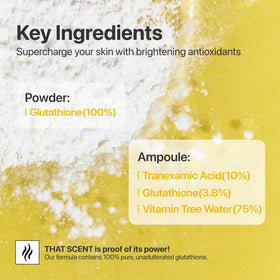 numbuzin applying ampoule to cheek demonstrating targeted spot care benefit