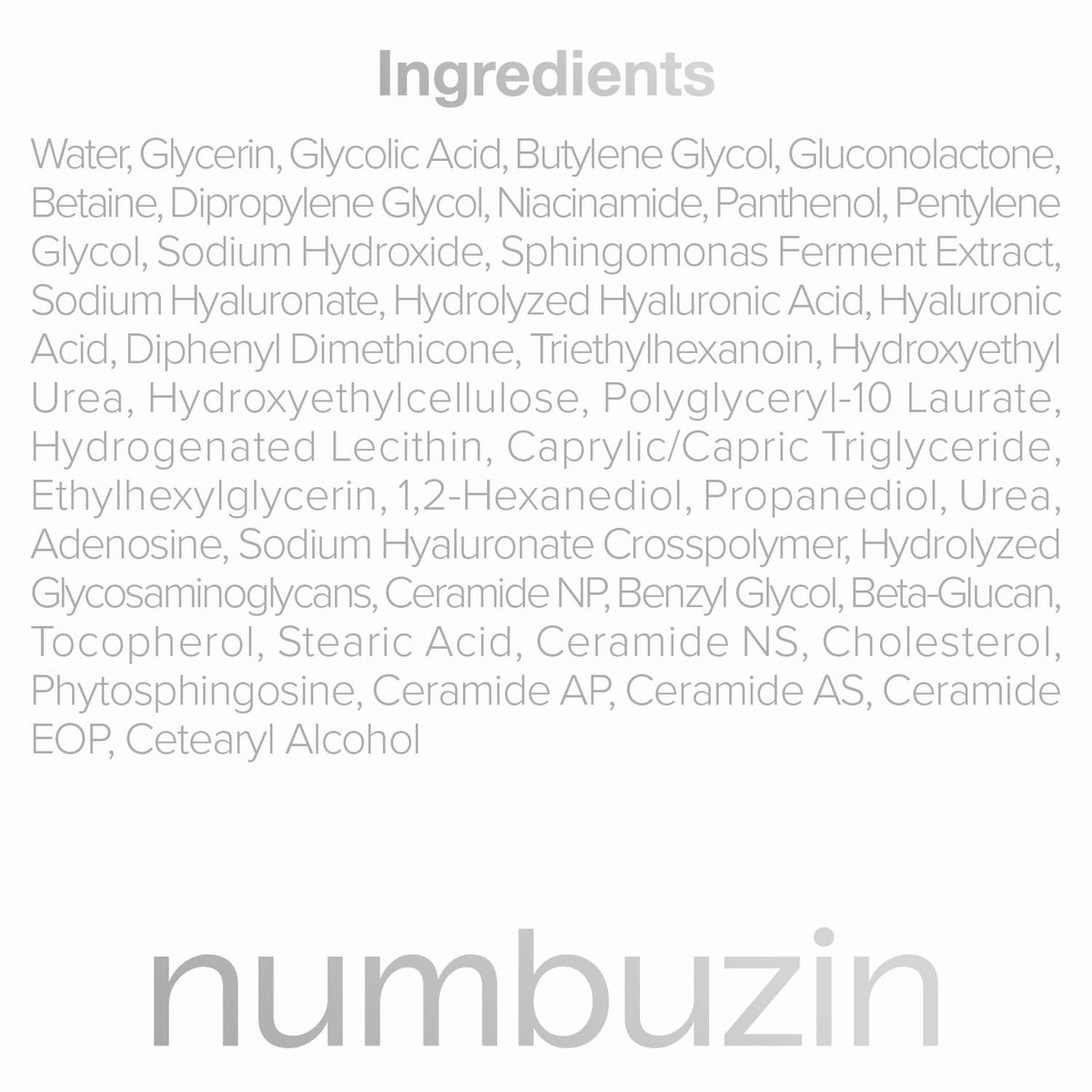 numbuzin flatlay with moisturizer and sunscreen suggesting layering benefits