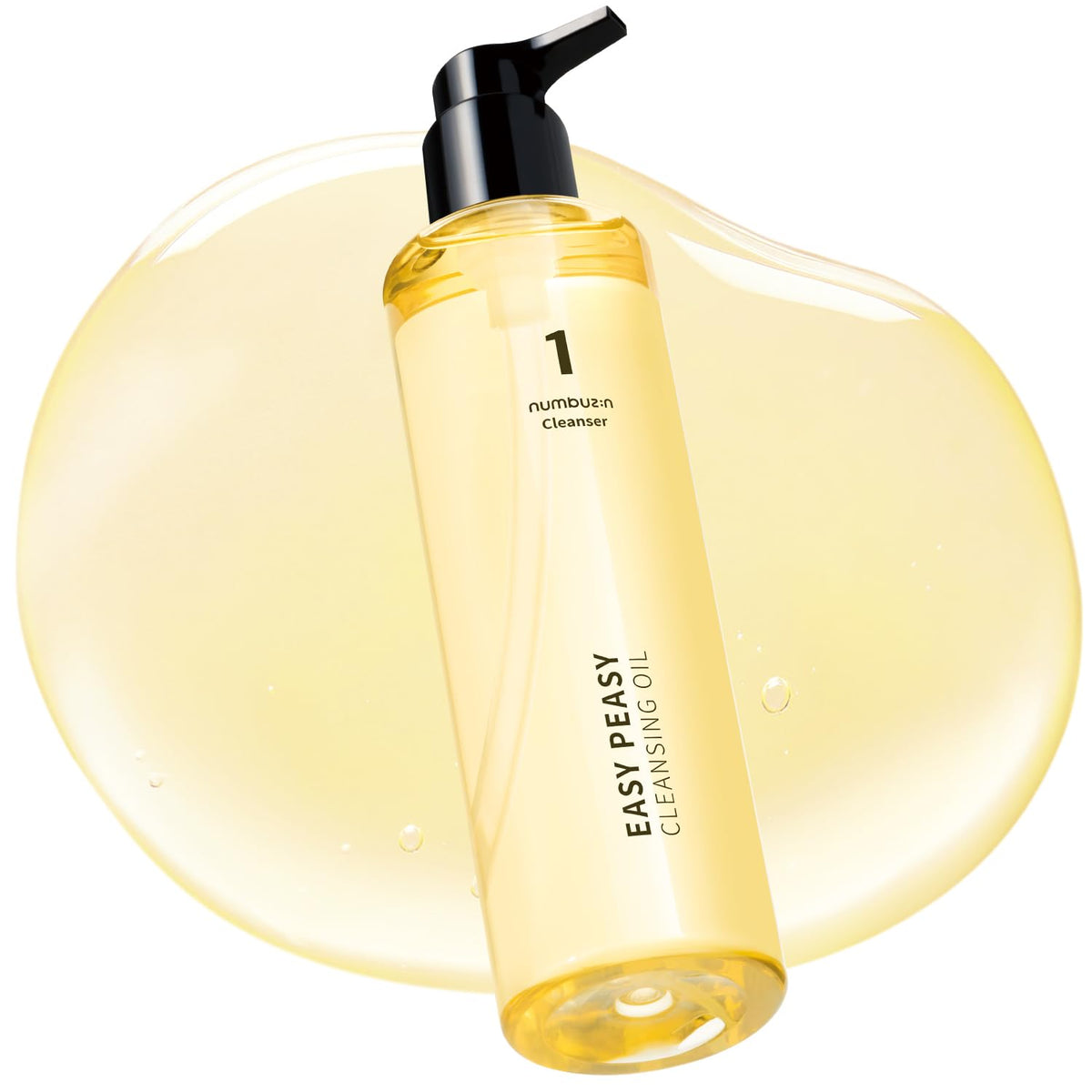 numbuzin front packaging bottle shows clean design and easy-pump use