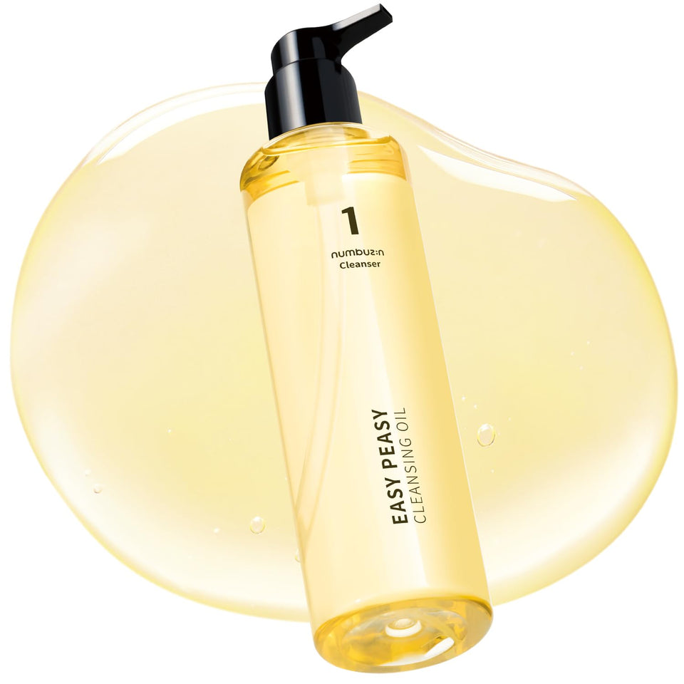 numbuzin front packaging bottle shows clean design and easy-pump use