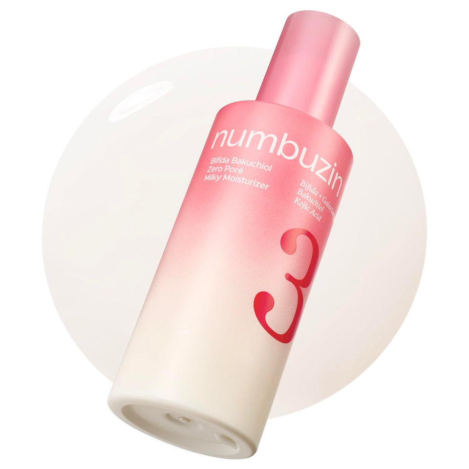 numbuzin front packaging showing product benefits and sleek design