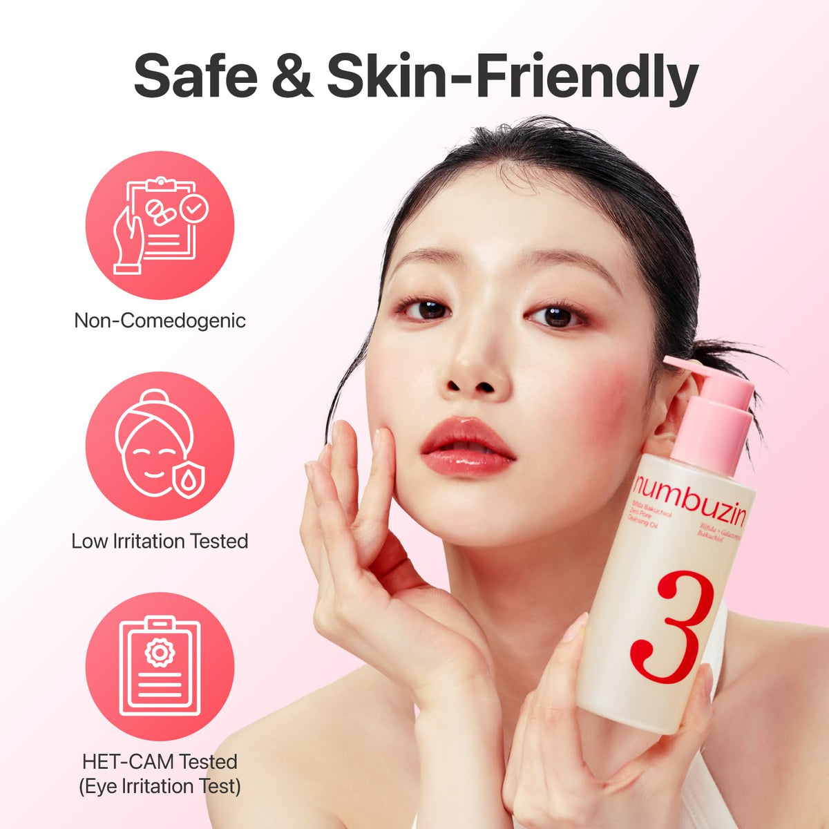 numbuzin ingredient highlight bakuchiol and bifida to support pore health