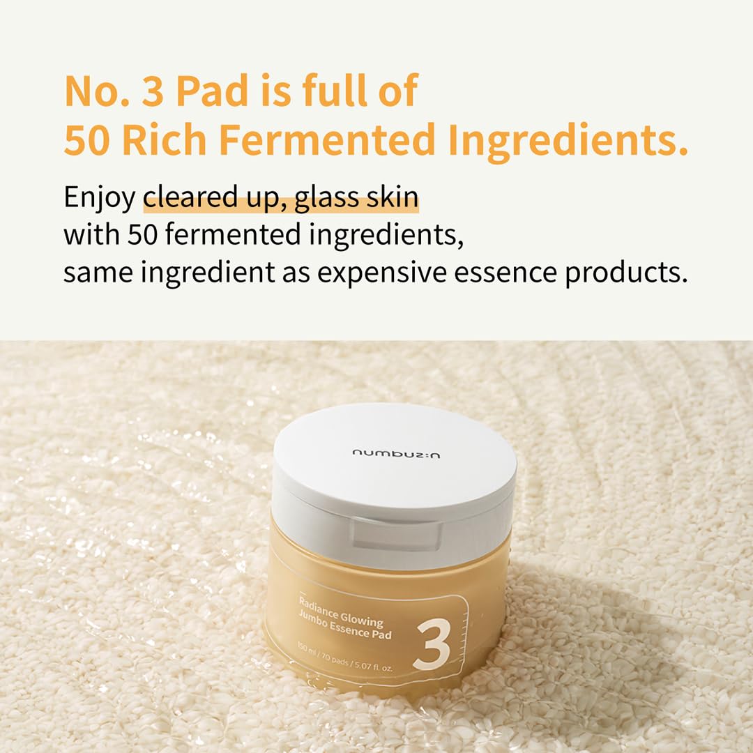 numbuzin ferment ingredient display conveying deep hydration benefits